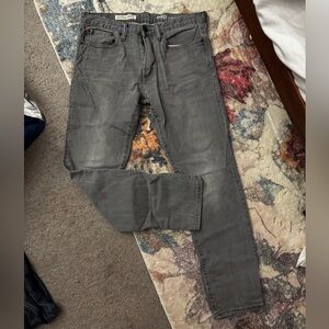 Gray Straight Leg Men’s Jeans
